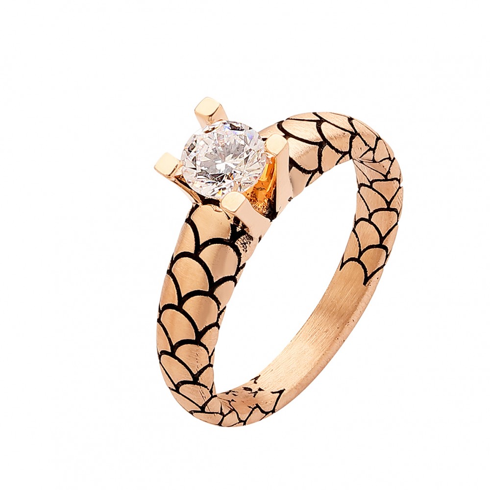 4,30 Gram Fantezi Altın Yüzük