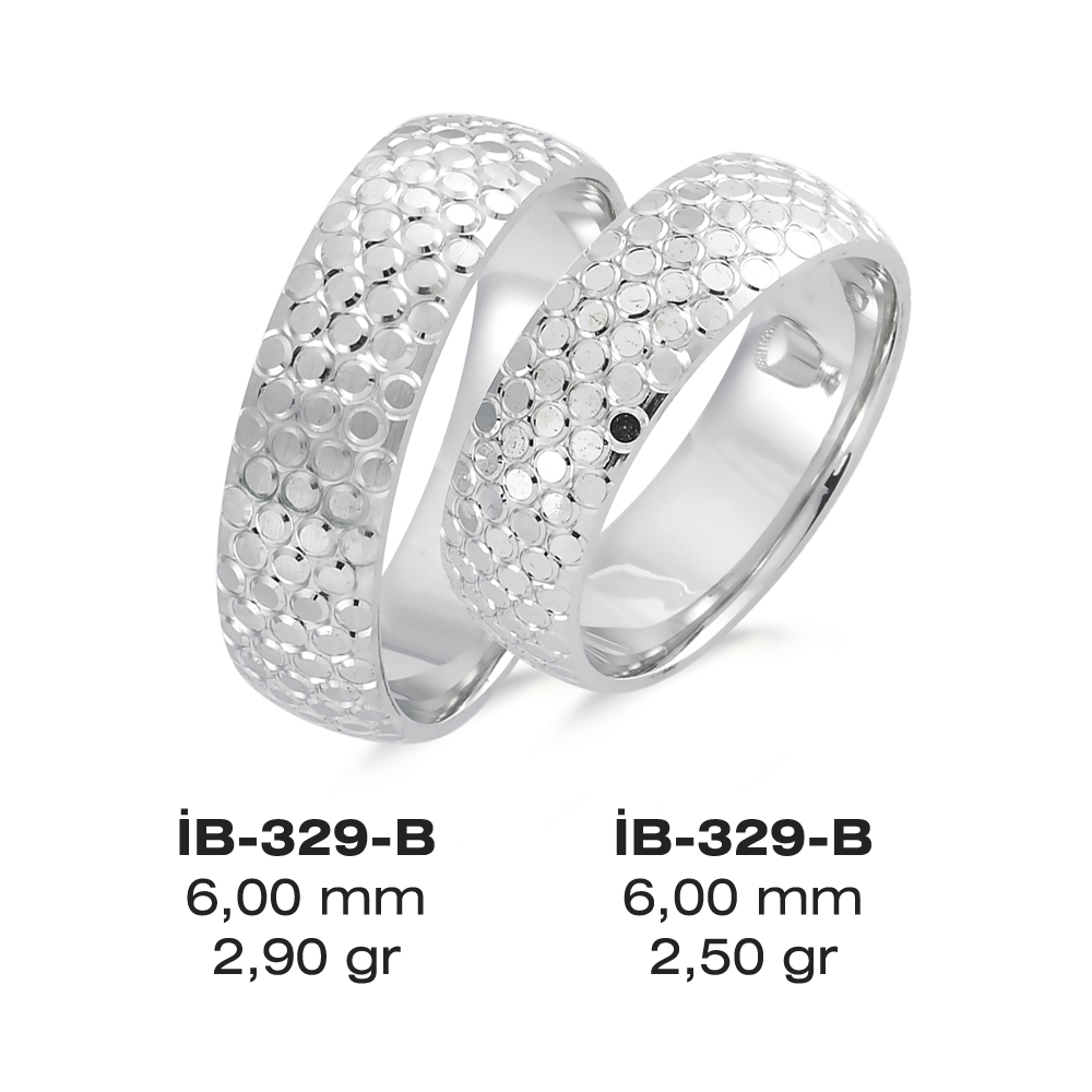 Beyaz Alyans Modeli-329-B