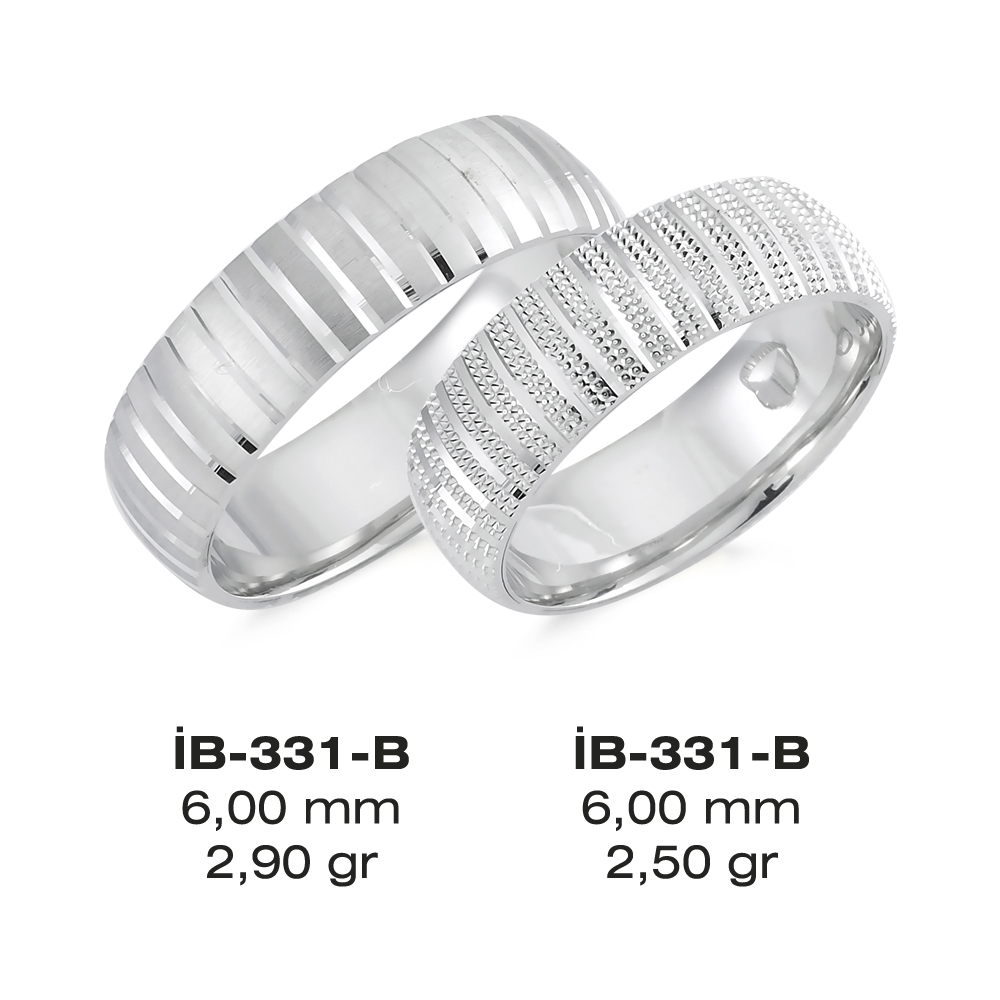 Gümüş Alyans Modeli 