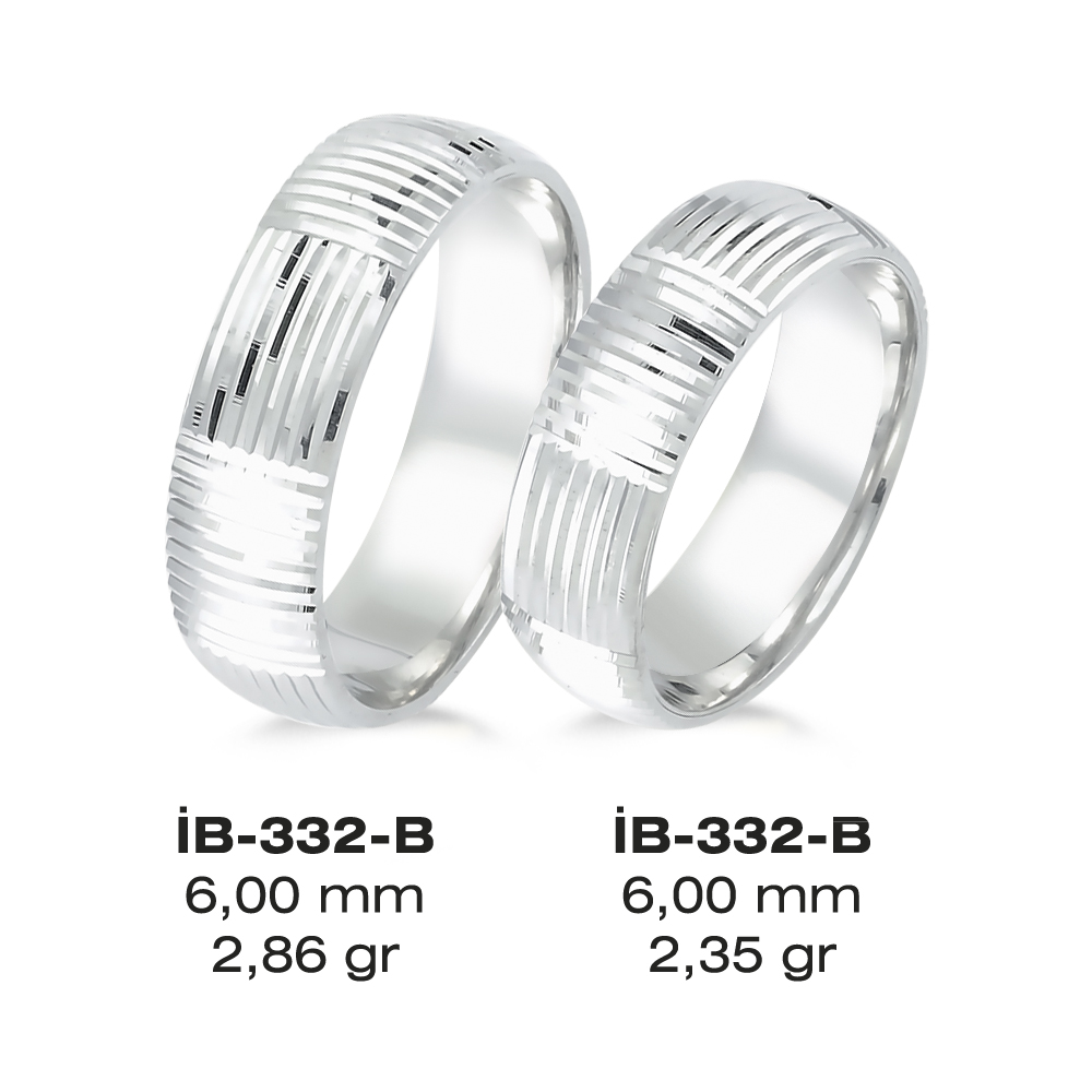 Beyaz Alyans Modeli-332-B