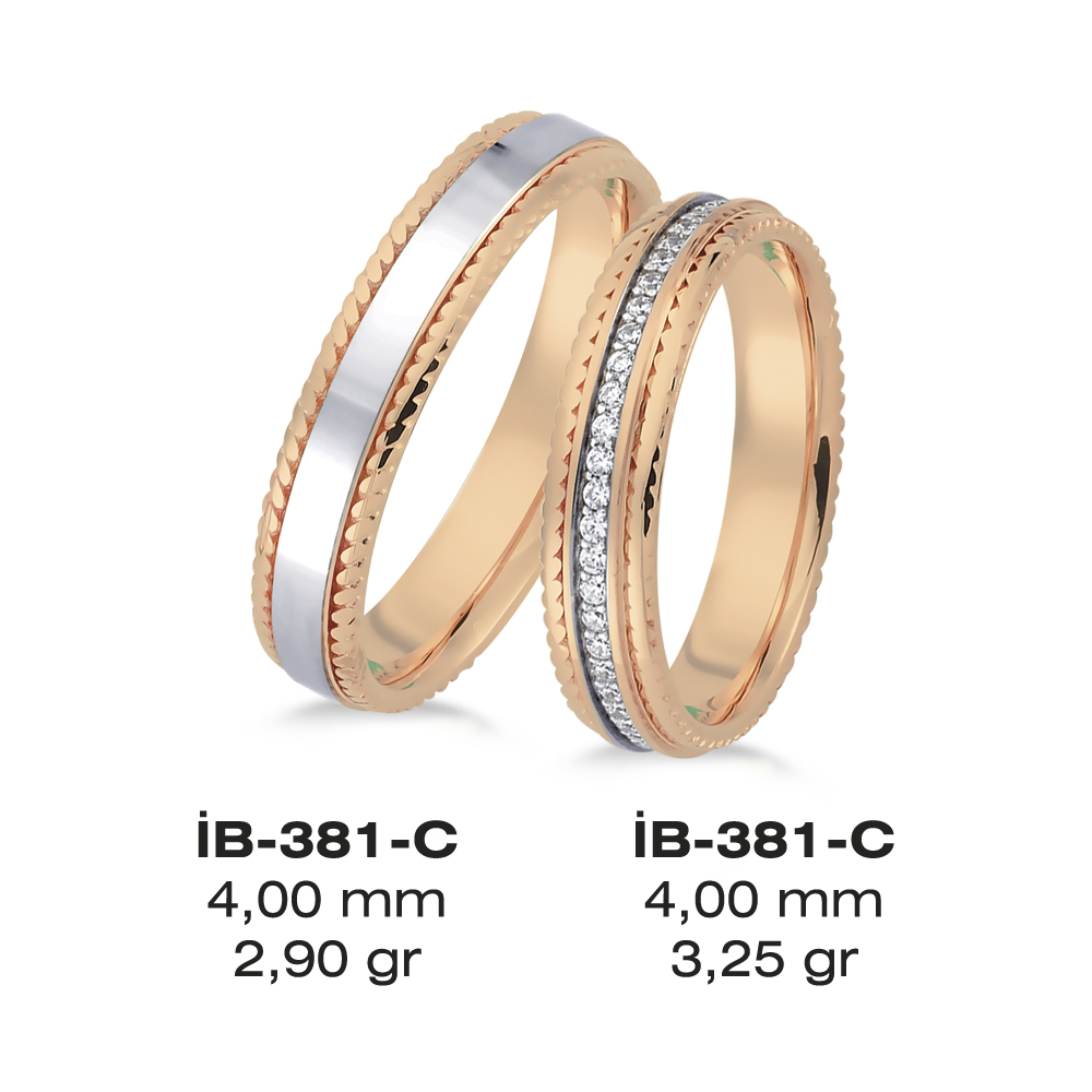 Rose Alyans Modeli-381-C