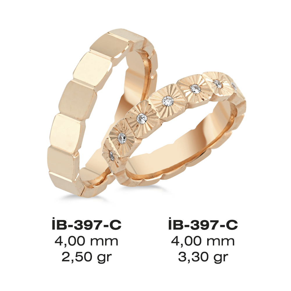 Rose Alyans Modeli-397-C