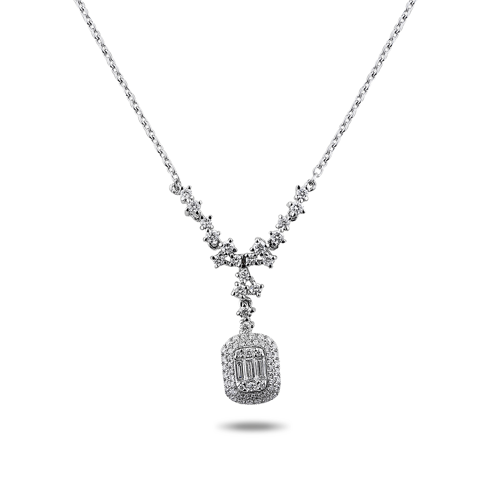 1,96 Karat Pırlanta Baget Takım