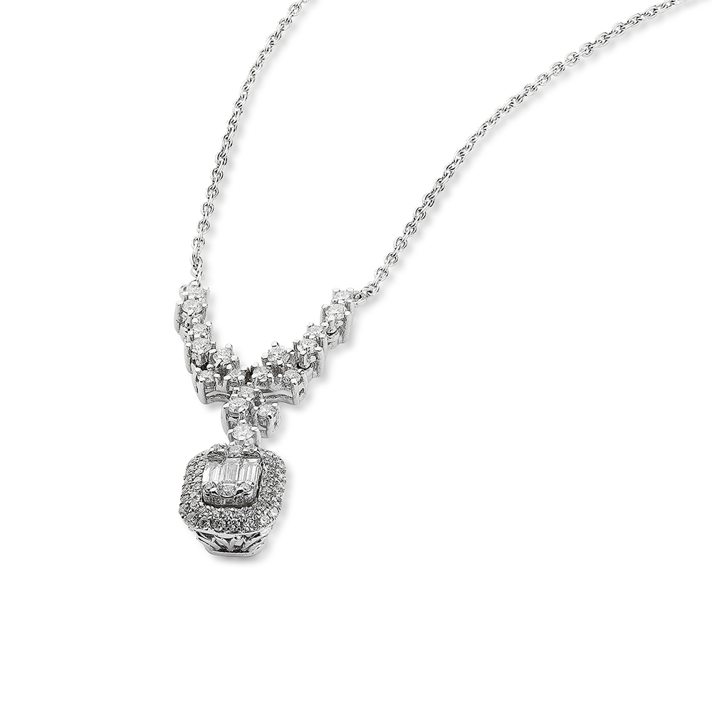 1,96 Karat Pırlanta Baget Takım