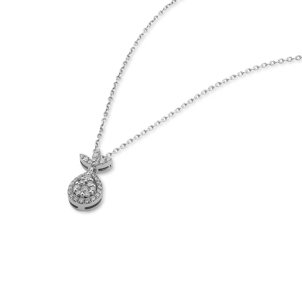 0,26 Karat Reina Tasarımlı Pırlanta Kolye